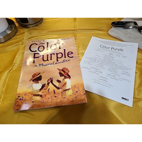 Oprah Winfrey Presents- The Color Purple. A New Musical- 12x9” Program - Picture 6 of 10